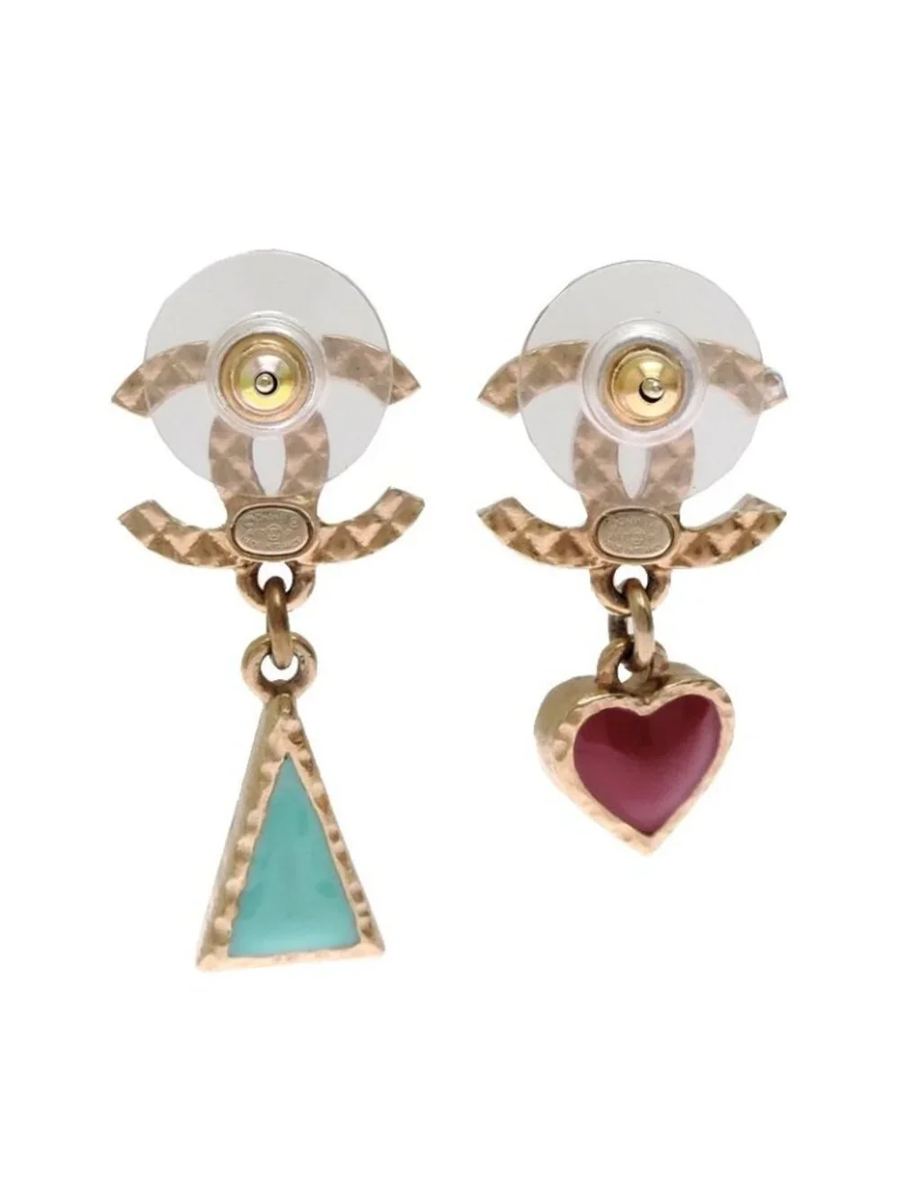 Chanel Earrings Beige
